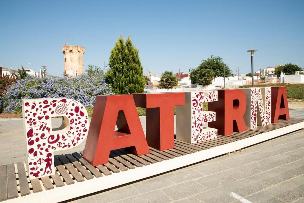Apartamento Con Terraza Y Barbacoa 파테르나 외부 사진